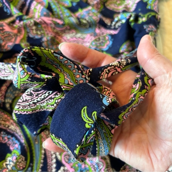 Talbots Faux Wrap Belted Dress. Suze MP. - Picture 14 of 15